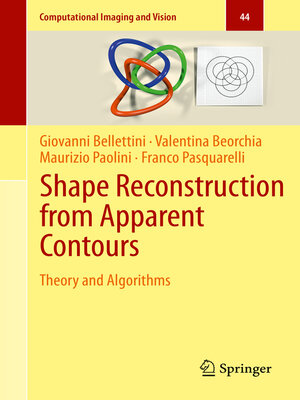 cover image of Shape Reconstruction from Apparent Contours
